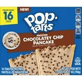 Pop-Tarts Frosted Chocolatey Chip Pancake Toaster Pastries, Breakfast Foods, Shelf-Stable, 1 lb 11 oz (16 Count)