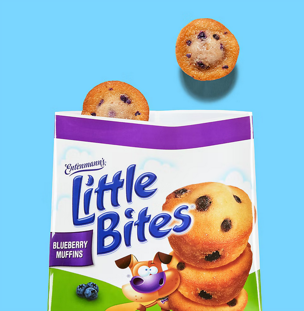 ENTENMANN LITTLE BITES BLUEBERRY MUFFINS 2lb, 20 pouches