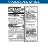 Pop-Tarts Frosted Cookies and Creme Toaster Pastries, Breakfast Foods, Shelf-Stable, 1 lb, 11 oz (16 Count)