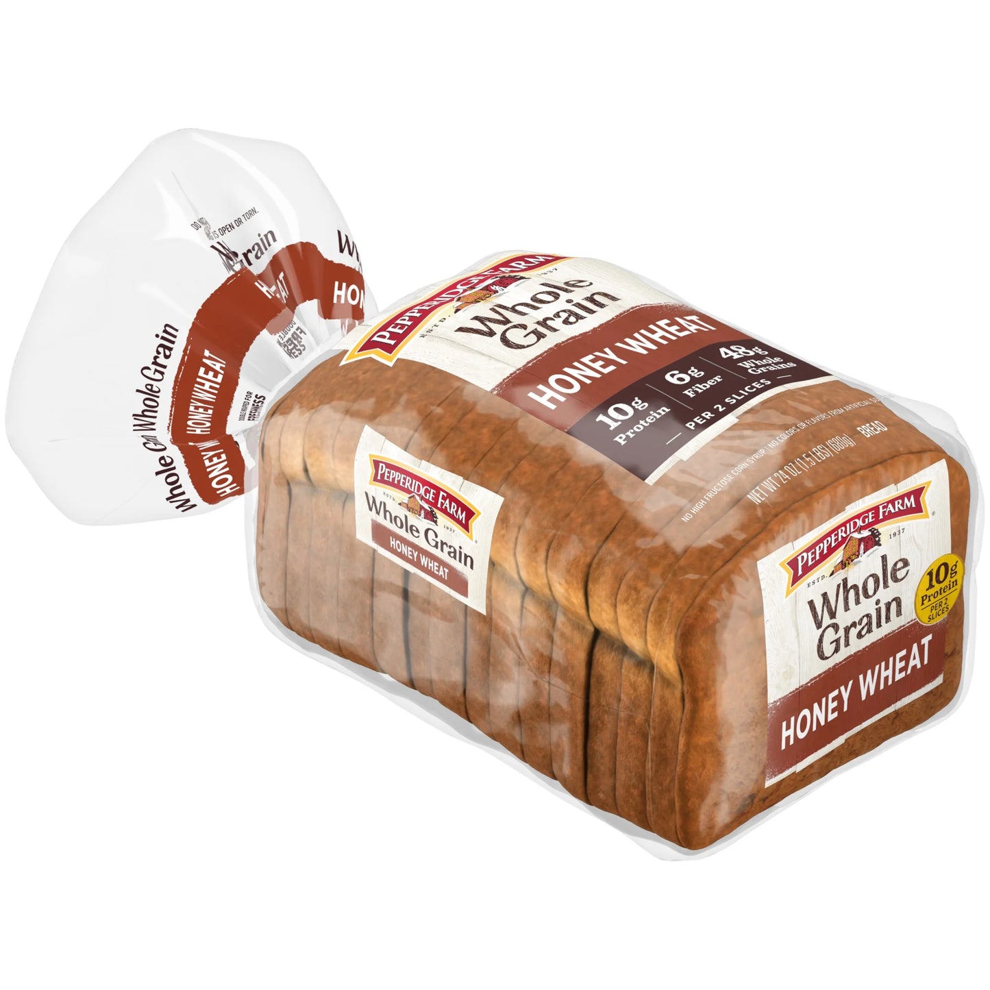 Pepperidge Farm Whole Grain Honey Wheat Bread, 24 oz Loaf