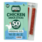 Mighty Spark Original Sea Salt & Pepper Chicken Snack Sticks, 4 oz, 4 Count Pack