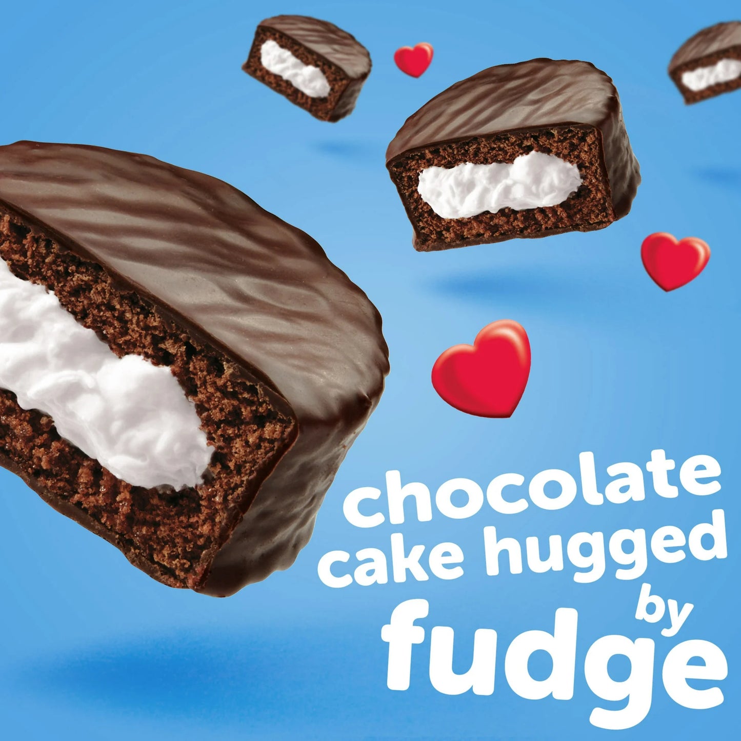 Hostess Chocolate Ding Dongs Snack Cakes - 12.70 oz, 10 Count