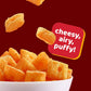 Cheez-It Puff'd Double Cheese Cheesy Baked Snacks, Puffed Snack Crackers, 5.75 oz