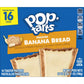 Pop-Tarts Frosted Banana Bread Toaster Pastries, Breakfast Foods, Shelf-Stable, 1lb. 11oz (16 Count)