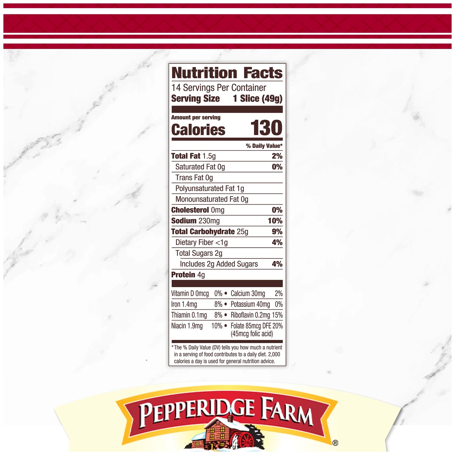 Pepperidge Farm Farmhouse Sourdough Bread, 24 oz Loaf