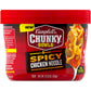 Campbell’s Chunky Soup, Spicy Chicken Noodle Soup, 15.25 oz Microwavable Bowl