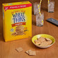 Wheat Thins Original Whole Grain Wheat Crackers, Family Size, Holiday Crackers, 13.7oz