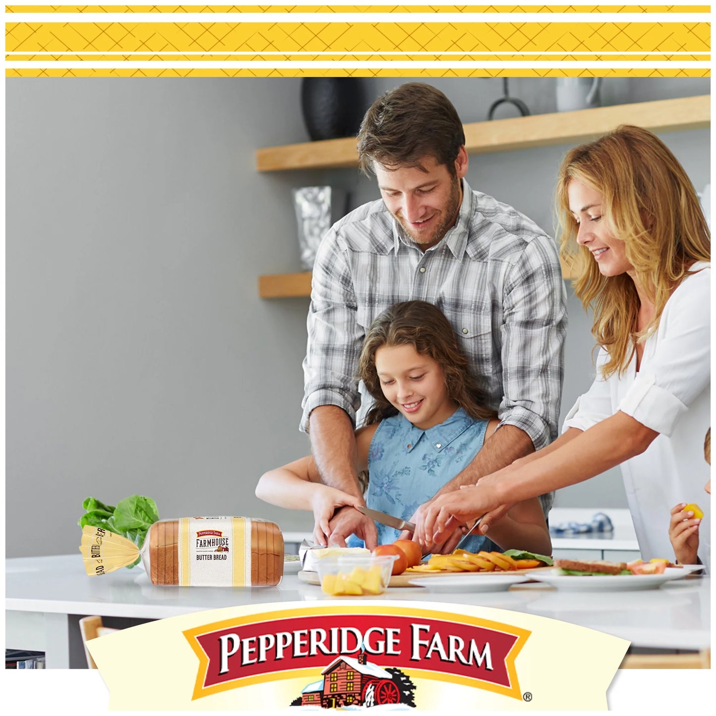 Pepperidge Farm Farmhouse Butter Bread, 22 oz Loaf