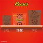 Reese's Minis Milk Chocolate Unwrapped Peanut Butter Cups Candy, Bag 7.6oz