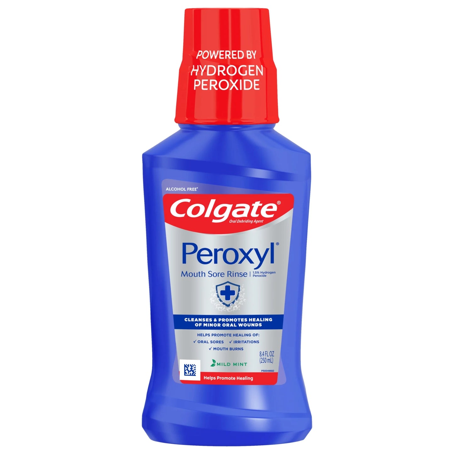 Colgate Peroxyl Mouth Sore Rinse, Mild Mint, 8.45 fl. oz. (Alcohol Free)