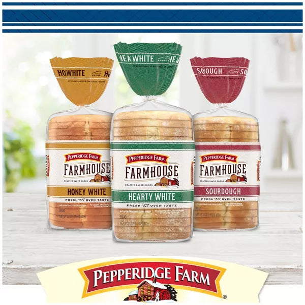 Pepperidge Farm Farmhouse 100% Whole Wheat Bread - 24oz