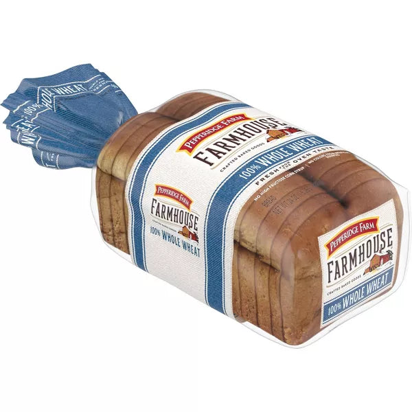 Pepperidge Farm Farmhouse 100% Whole Wheat Bread - 24oz