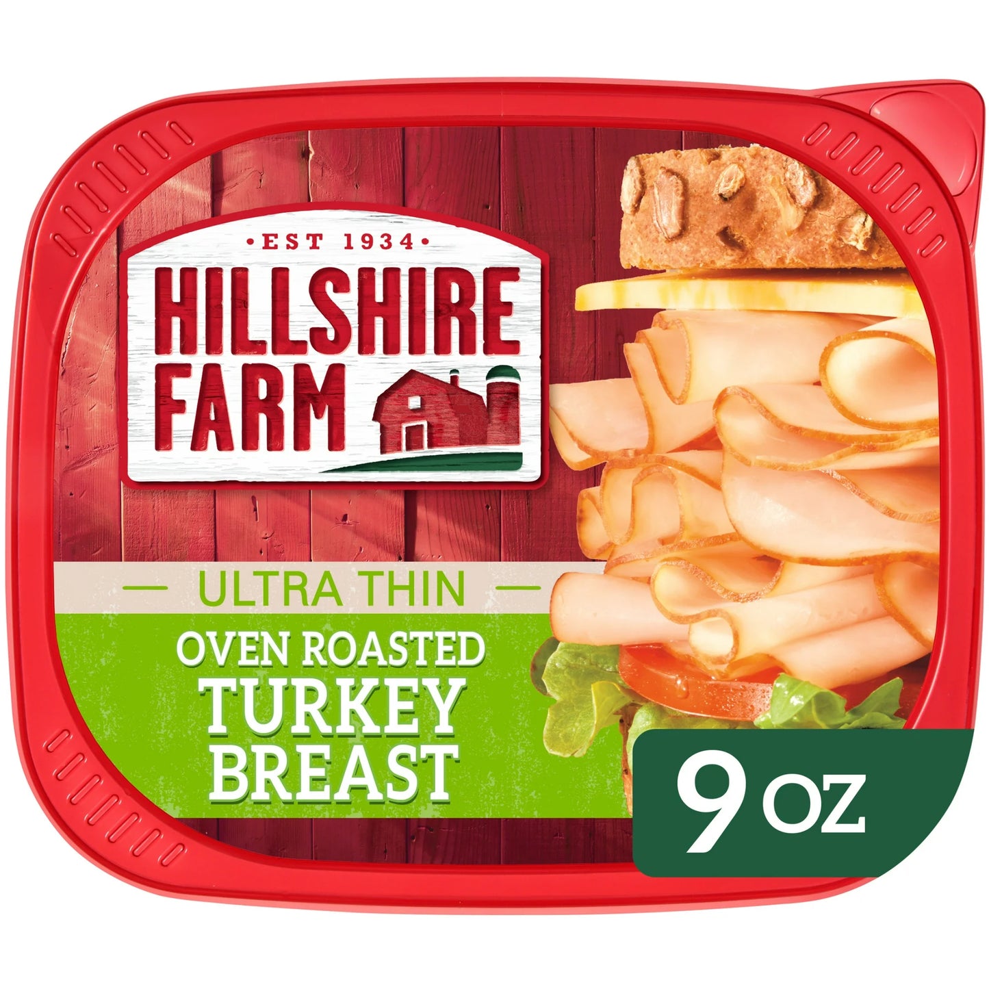 Hillshire Farm Ultra Thin Oven Roasted Turkey Breast, 9 oz