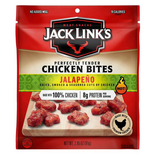 2.85 Ounce Jack Link's Jalapeno Chicken Bites 1/1 Count, 2.85 oz