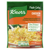 Knorr Chicken Fettuccine Pasta Sides No Artificial Flavors Cooks in 7 Minutes, 4.3 Oz Packing May Vary