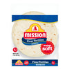 Mission Super Soft Flour Tortillas, Burrito Size, 20oz, 8 Count