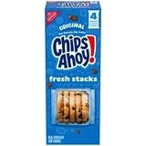 CHIPS AHOY! Fresh Stacks Original Chocolate Chip Cookies, 8.66 oz (4 Stacks)