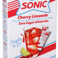 Sonic Cherry Limeade Zero Sugar Drink Mix, 0.54oz 6-ct. Boxes