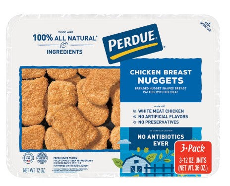 Perdue Breaded Chicken Breast Nuggets, 3 pk/36 oz.