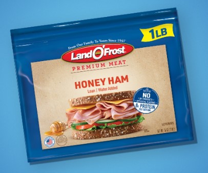 Land O Frost Premium Hardwood Smoked Honey Ham Deli Style Lunch