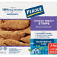 Perdue Refrigerated Breaded No Antibiotics Ever Chicken Breast Strips, 3 pk/36 oz