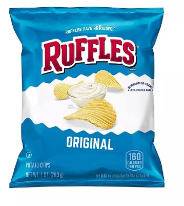 Ruffles Original Potato Chips, 2 oz., 50 pk.