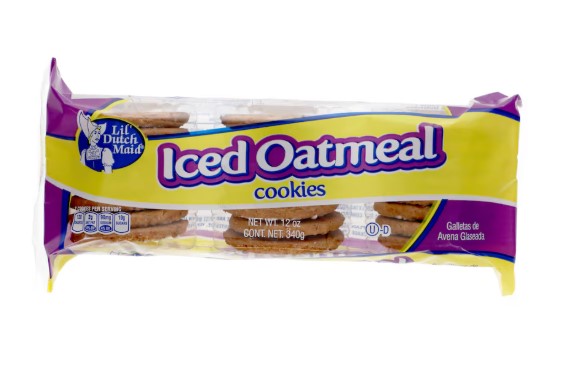 Lil' Dutch Maid Iced Oatmeal Cookies, 12 oz. Pack