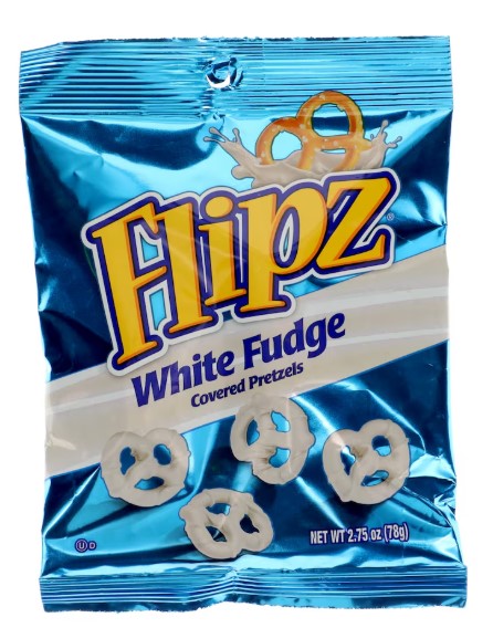 Flipz White Fudge Pretzels, 2.75 oz.