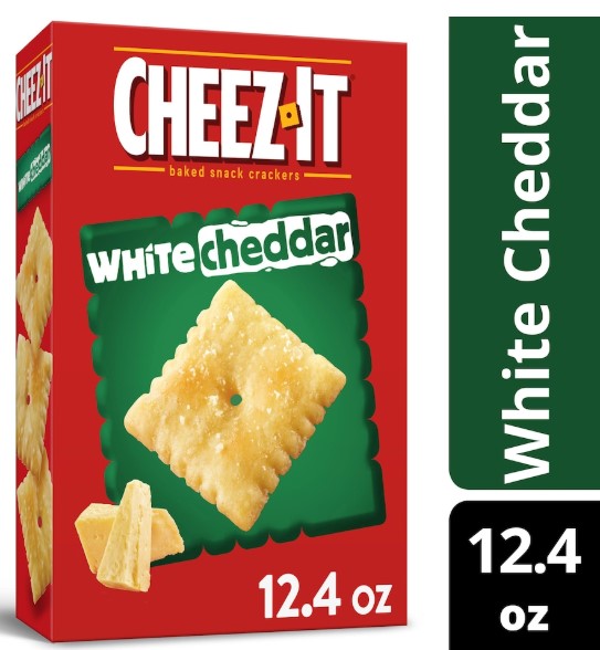 Cheez-It Cheese Crackers, White Cheddar, 12.5oz.