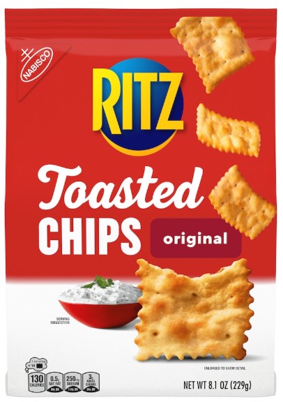 Ritz Toasted Chips Original Crackers, 8.1 oz.