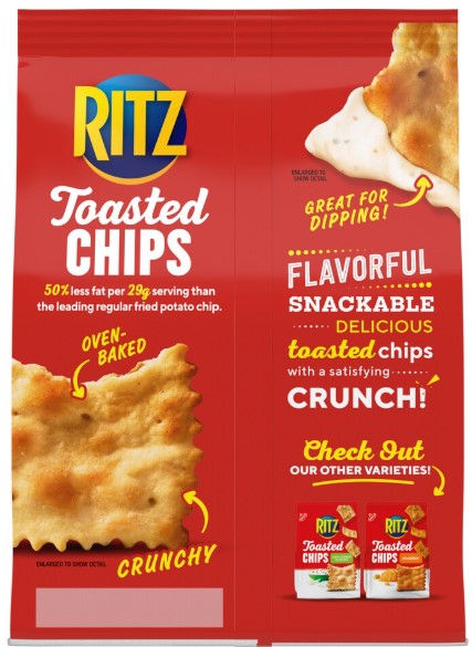 Ritz Toasted Chips Original Crackers, 8.1 oz.