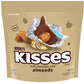 Hershey’s Kisses Milk Chocolate with Almonds Candy, 7.6-oz Bag