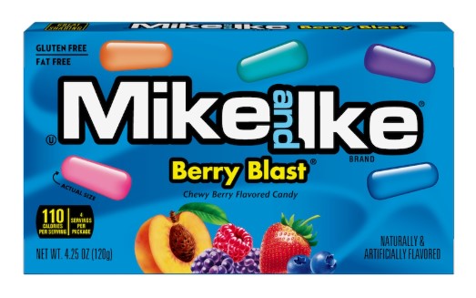 Mike and Ike Candy - Berry Blast, 4.25 oz.