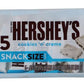 Hershey’s Cookies 'n' Creme Snack Size, Candy Bars, 2.25 oz, 5 ct.