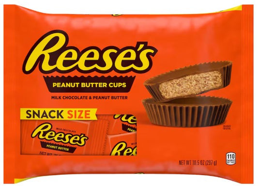 Reese’s Peanut Butter Cups - Snack Size, 10.5-oz. Bag