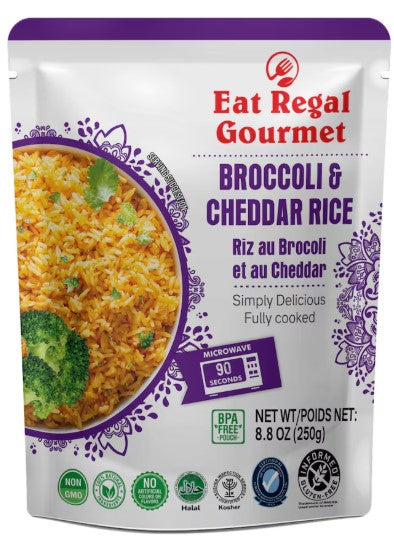 Eat Regal Ready To Eat Broccoli Cheddar Rice, 8.8-oz. Pouch