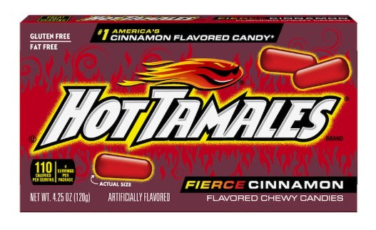 Hot Tamales Cinnamon Candy, 4.25 oz.