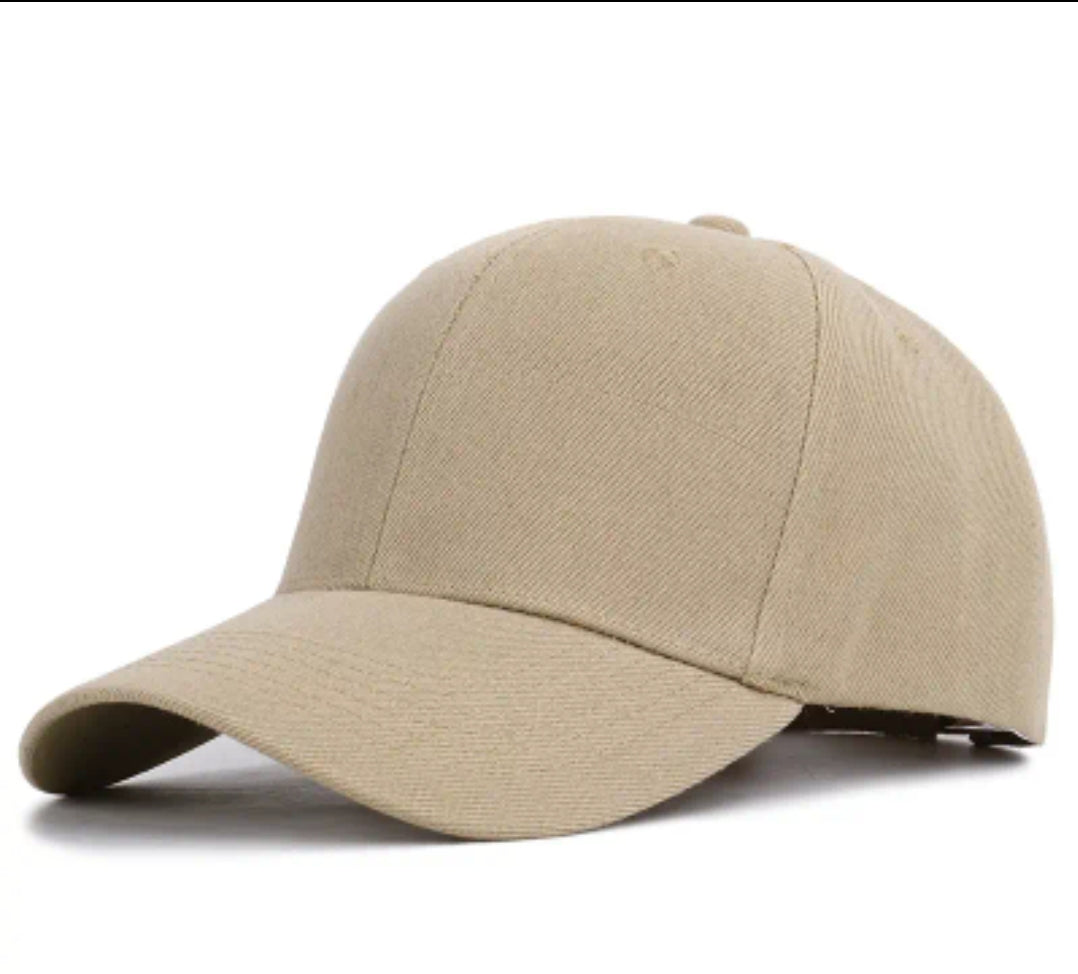 Solid Color Baseball Caps (Velcro)