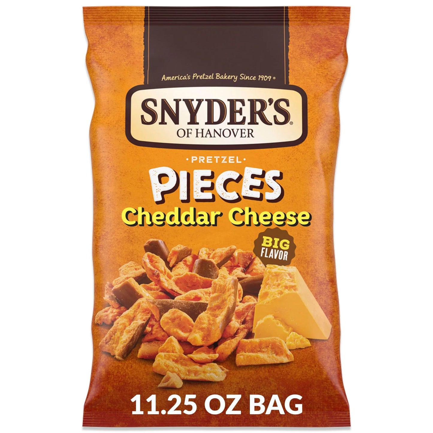 Snyder's of Hanover Pretzel Pieces, Cheddar Cheese, 11.25 oz