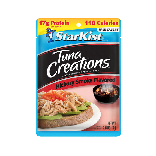 StarKist Tuna Creations® Hickory Smoked - Net Wt. 2.6oz Pouch - seafood