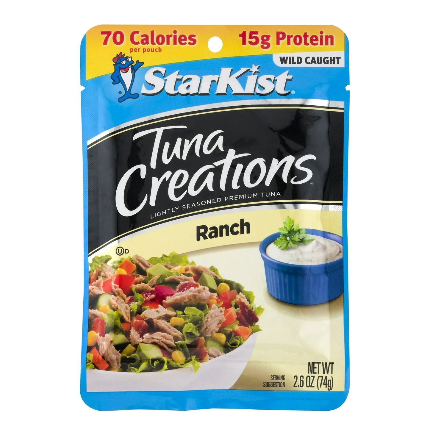 StarKist Tuna Creations, Ranch, 2.6 Ounce Pouch