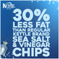 Kettle Brand Potato Chips, Air Fried Sea Salt & Vinegar Kettle Chips, 6.5 oz Bag