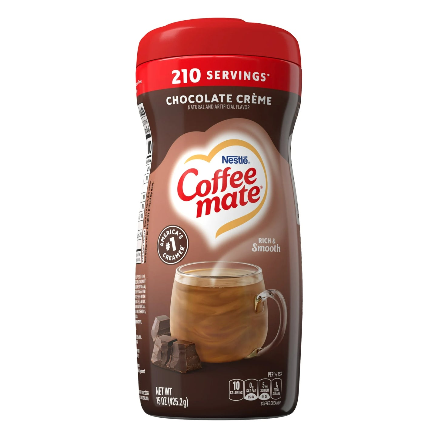 Nestle Coffee Mate Chocolate Crme Powder Coffee Creamer, 15oz