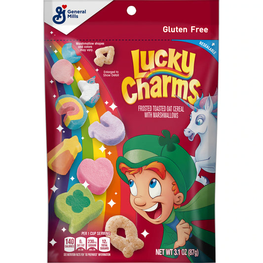 General Mills Lucky Charms Cereal, 3.5 oz.