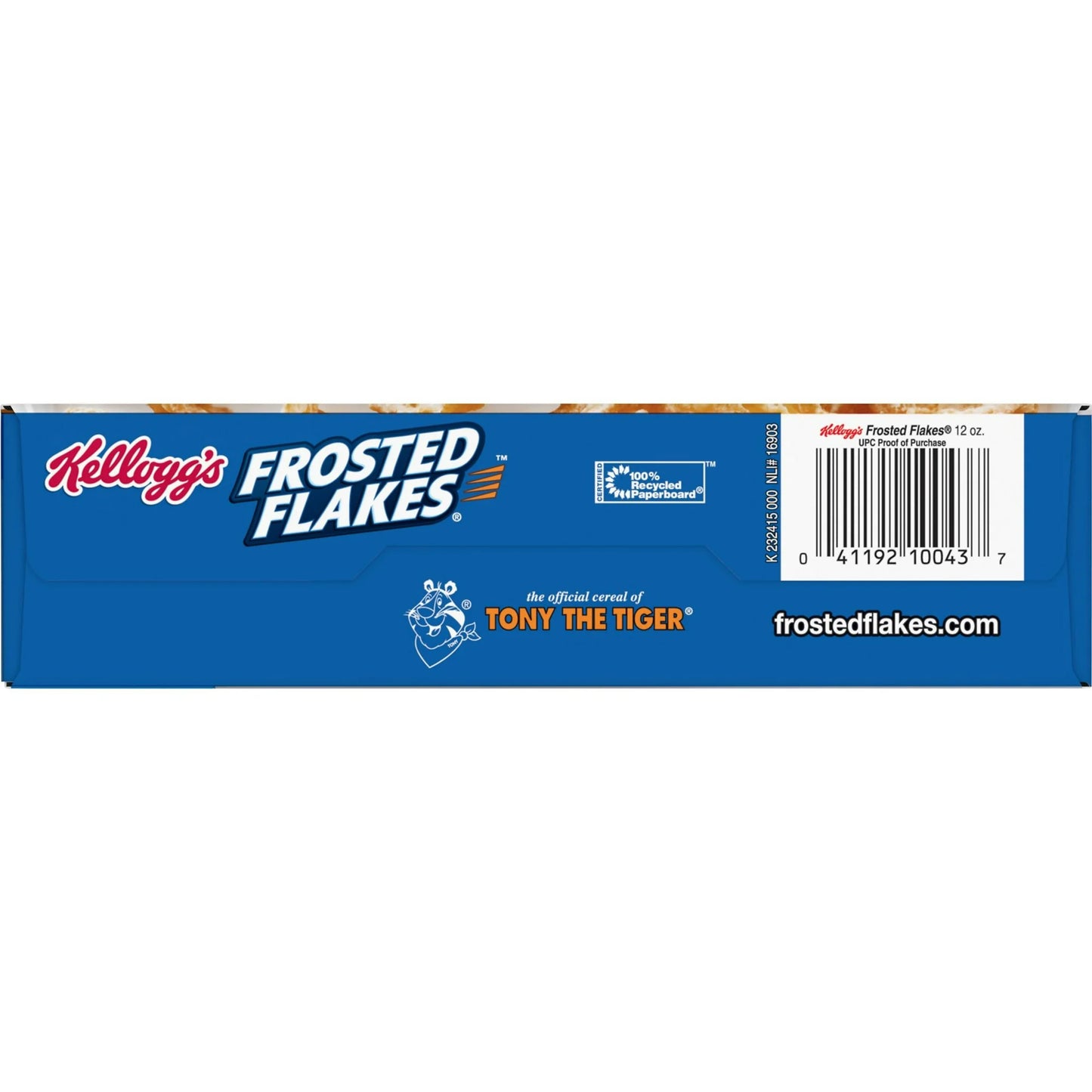 Kellogg's Frosted Flakes Breakfast Cereal, Kids Cereal, Family Breakfast, Original, 12oz Box (1 Box)