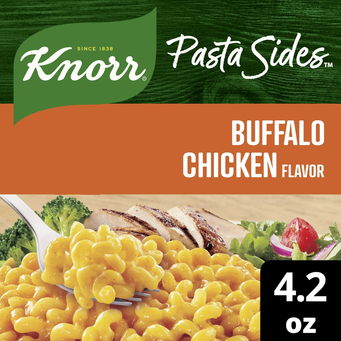 Knorr No Artificial Flavors Buffalo Chicken Flavor Pasta Sides, 4.2 oz Regular Pouch