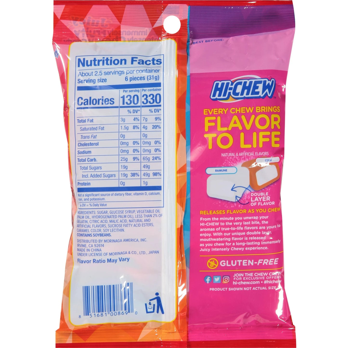 HI-CHEW Bag Soda Pop 2.82oz