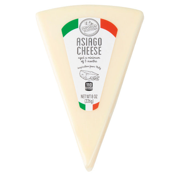 Emporium Selection Asiago Italian Cheese Wedge, 8oz