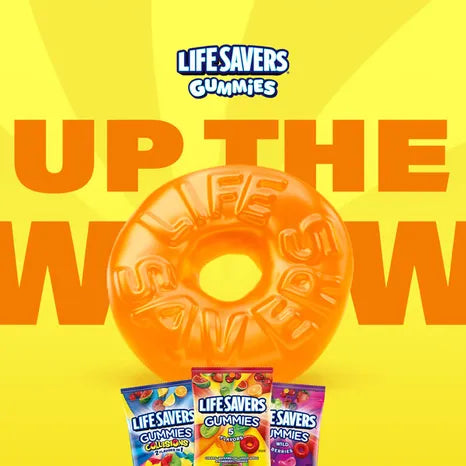 Life Savers 5 Flavors Gummy Candy 3.25oz Bag